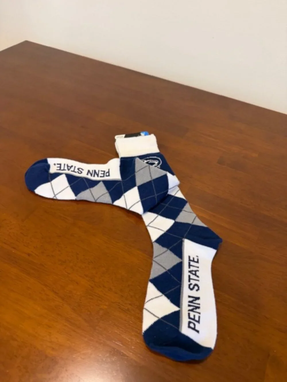 Penn State Adult Socks NWT.